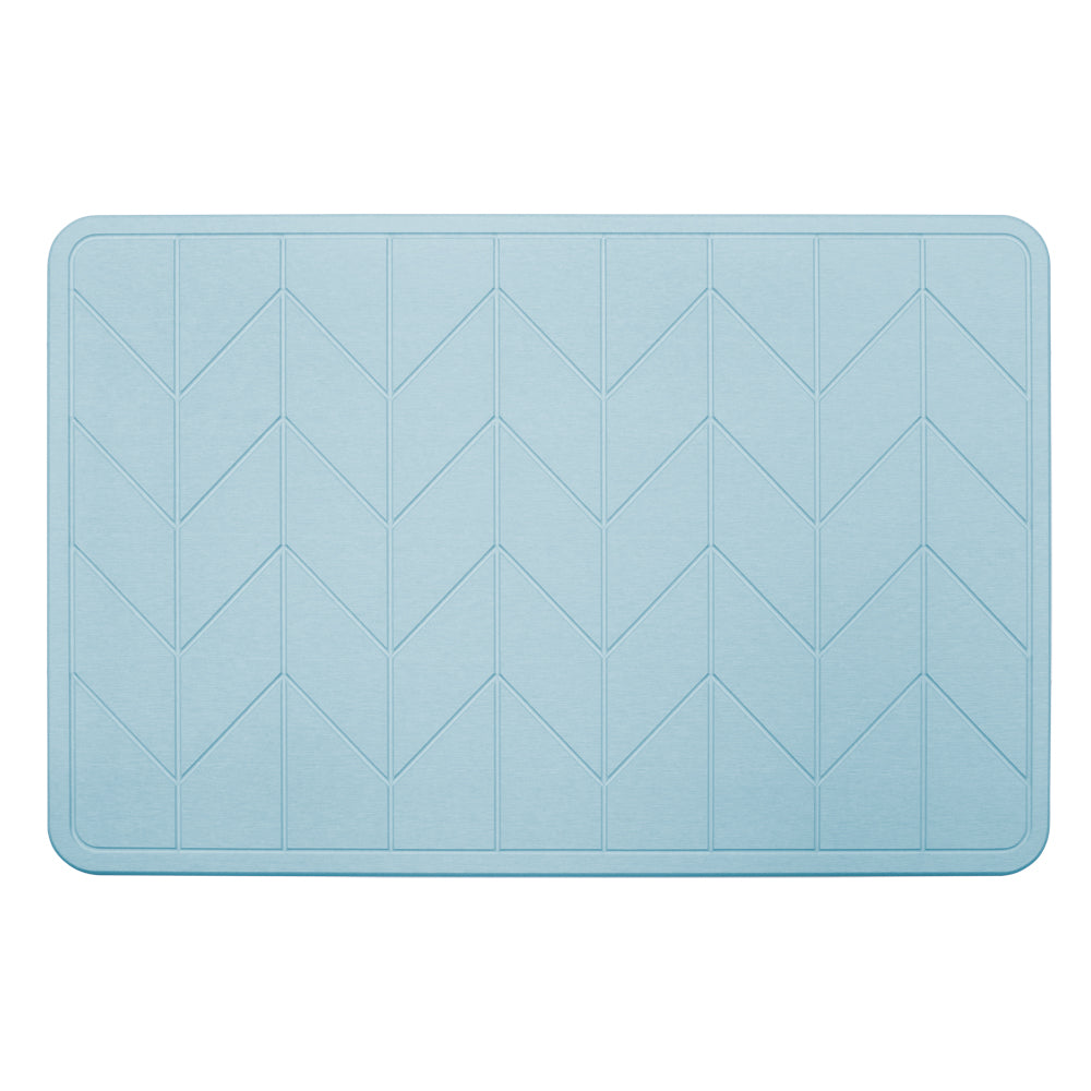 Algodon Dri Bath Stone Mist Bath Mat | My Linen