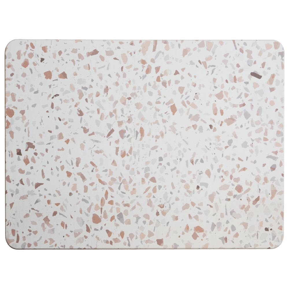 Algodon Dri Bath Stone Terrazzo Bath Mat | My Linen