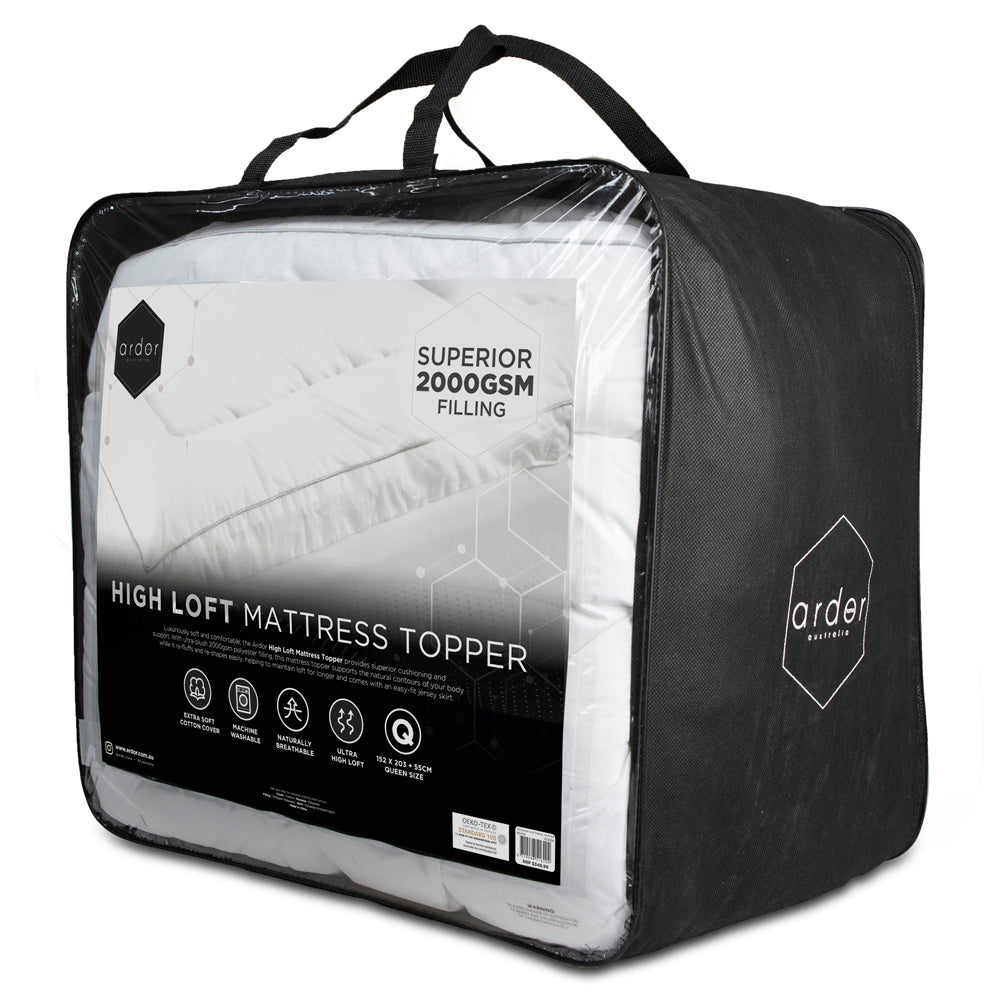 Microfibre 2000gsm Mattress Topper | Double Bed