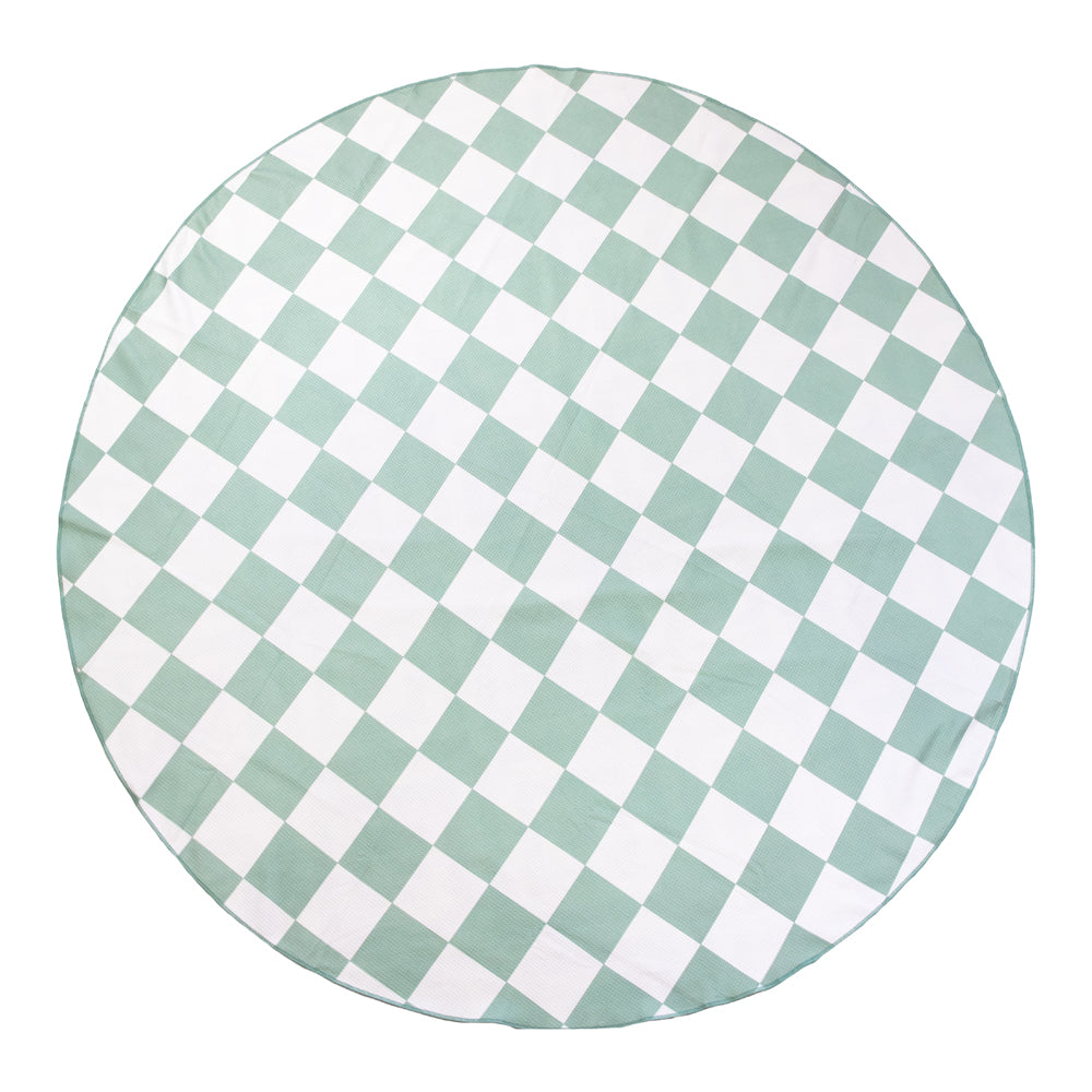 Ardor Alana Sand Free Round Beach Towel | My Linen