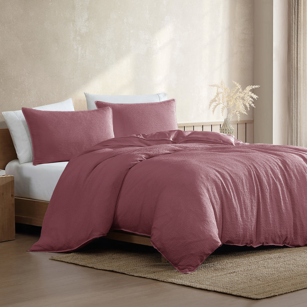 Ardor Boardwalk Lipstick Quilt Cover Set | My Linen