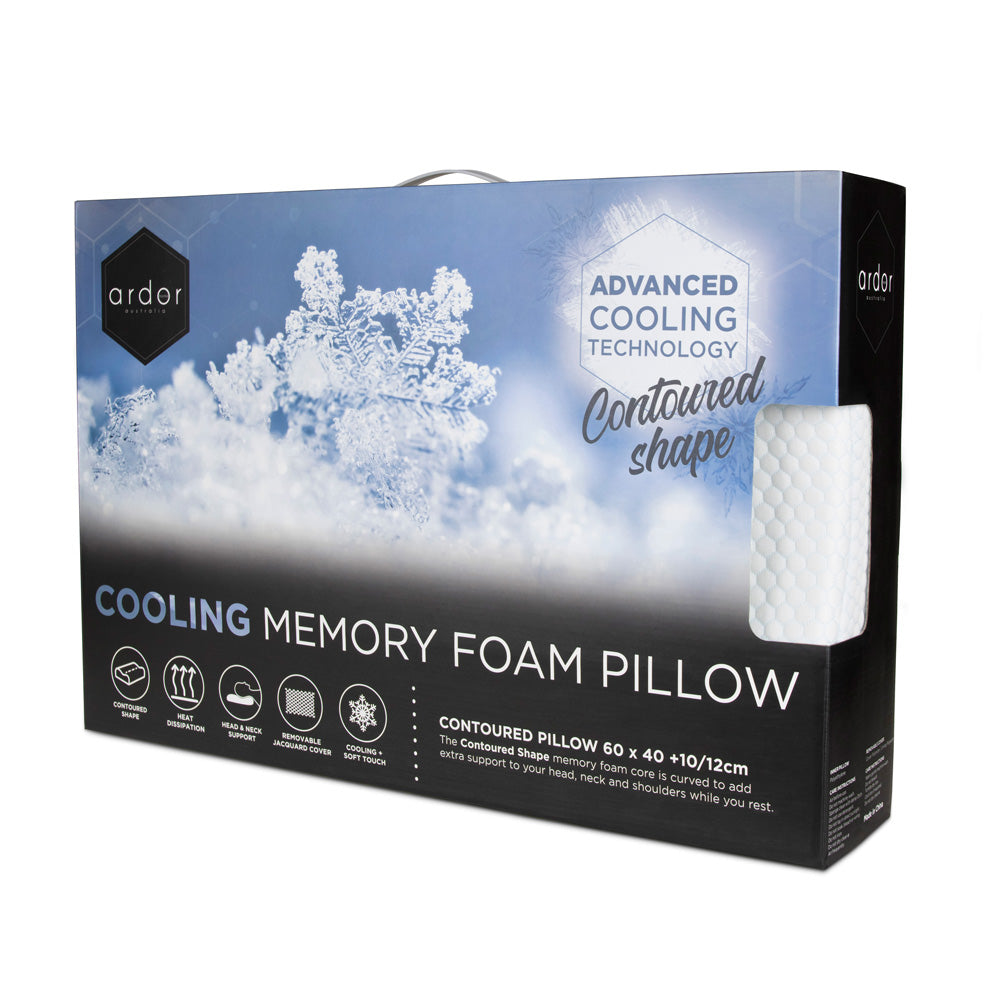 Ardor Cooling Memory Contour Pillow | My Linen