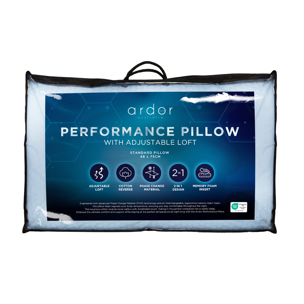 Ardor Cooling PCM Memory Pillow | My Linen