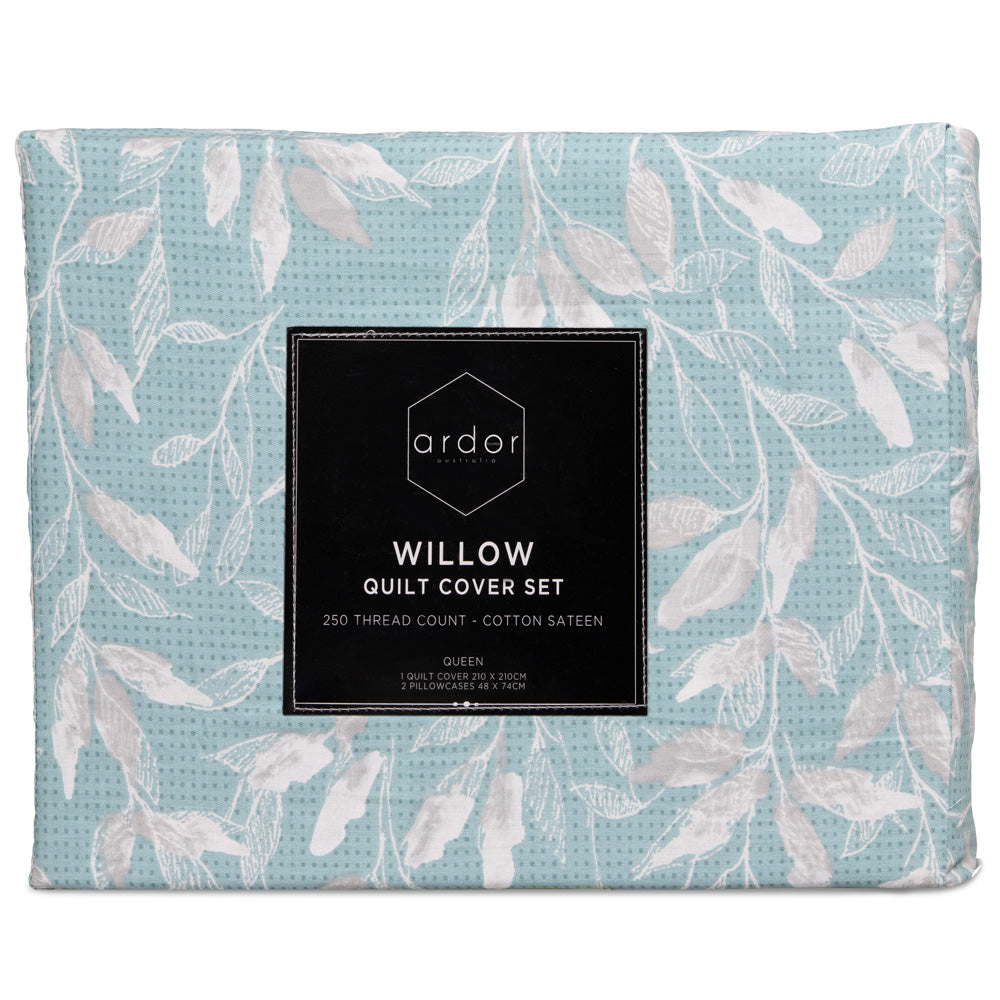 Willow Quilt Cover Set | Single Bed