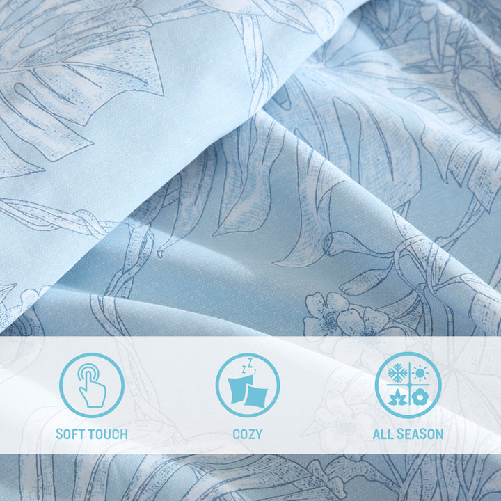 Tommy Bahama Jungle Toile Quilt Cover Set Content | My Linen