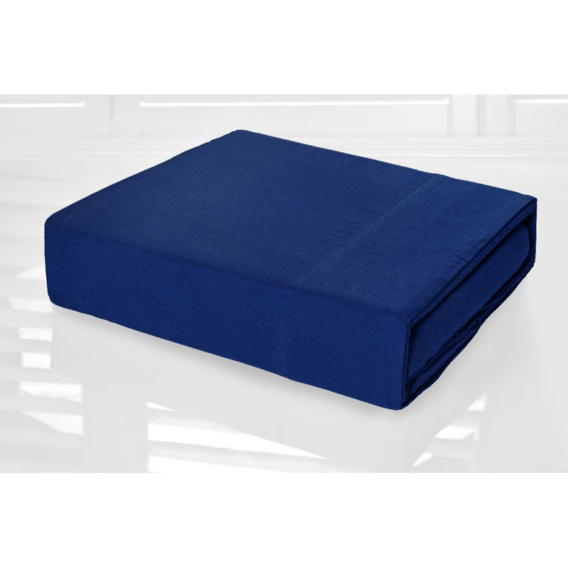 Royal Blue Sheet Set 225TC Easy Care Percale | Single Bed