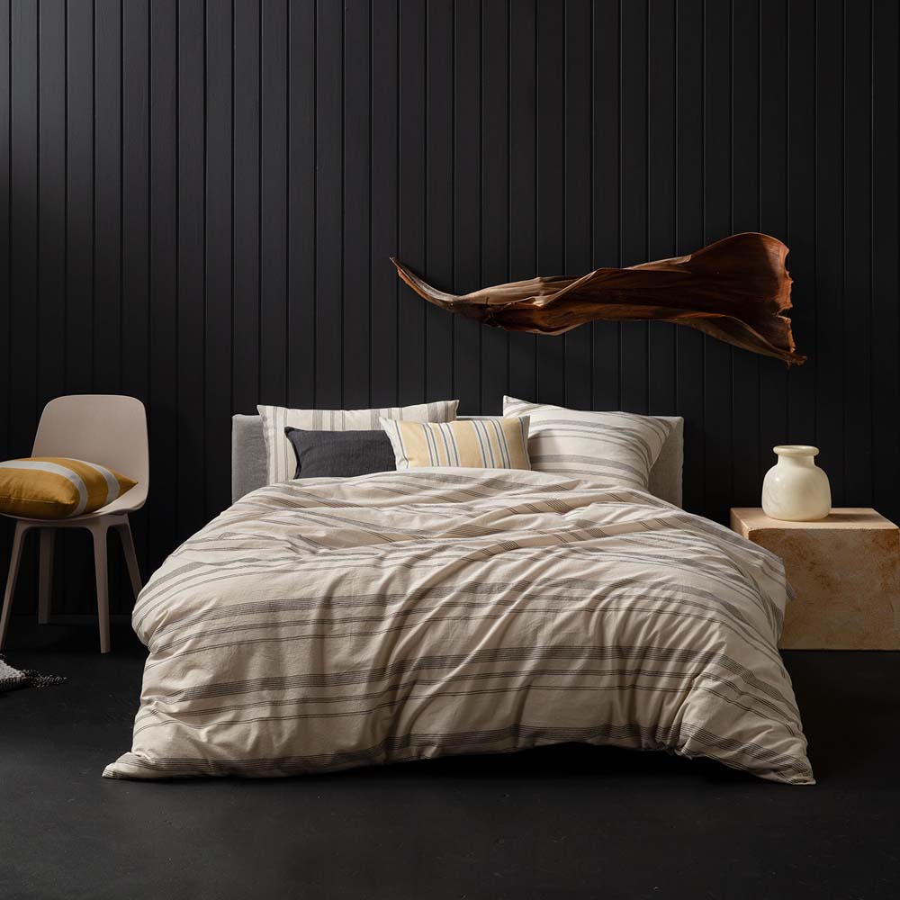 Bexley Natural Quilt Cover Set | Super King