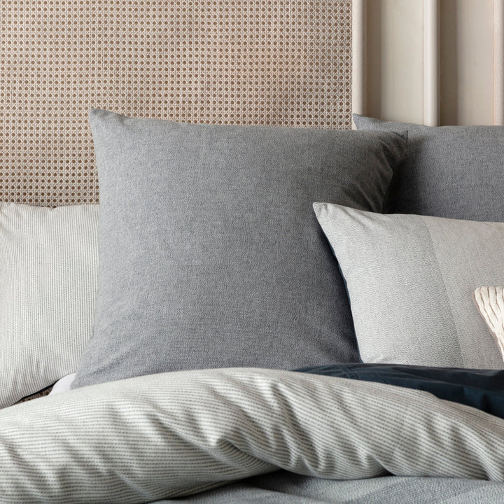Carter Navy Quilt Cover Set | Queen Bed