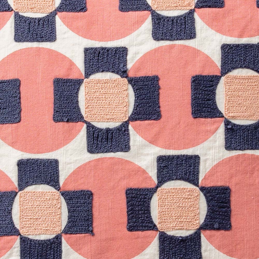 Geo Multi Square Filled Cushion