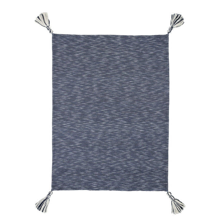 Montauk Navy Throw