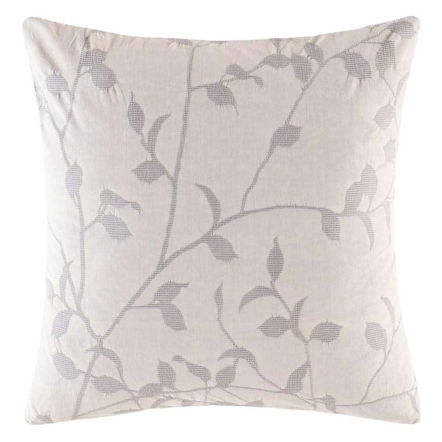 Ophelia Silver European Pillowcase