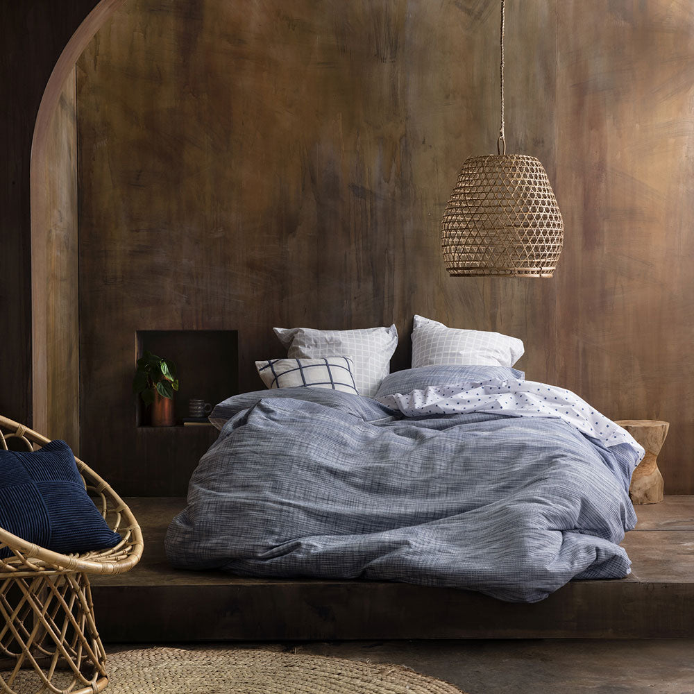 Kelvin Blue European Pillowcase