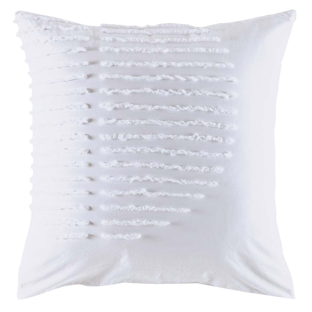 Barlow White European Pillowcase