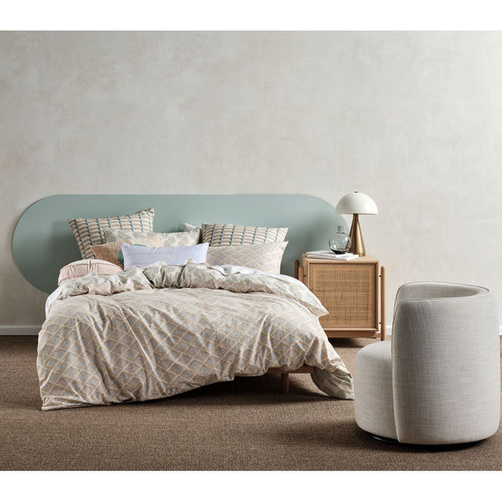 Aida Sky Quilt Cover Set | Double Bed