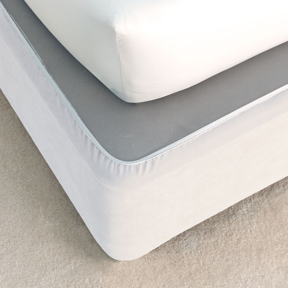 White Bedwrap Valance | Super King