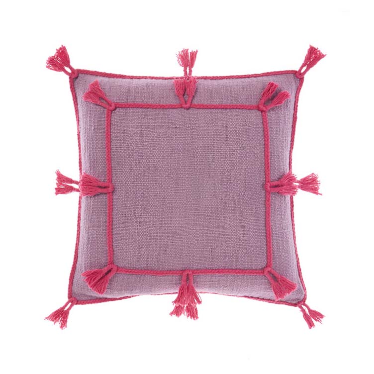 Hannah Orchid Square Filled Cushion