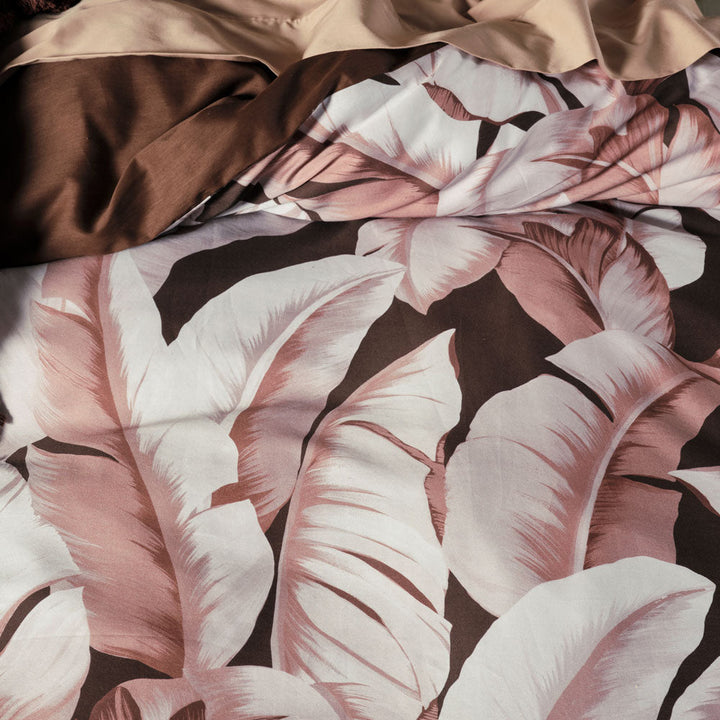 Kalena Cinnamon Quilt Cover Set | Super King