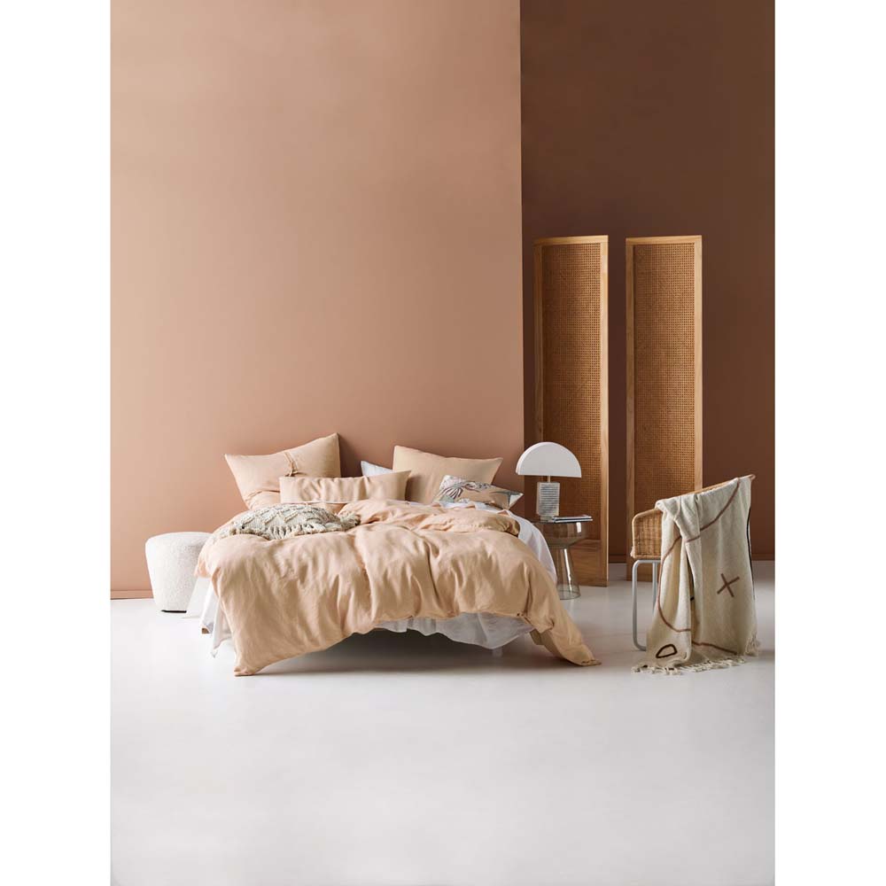 Nimes Nude Quilt Cover Set | Super King