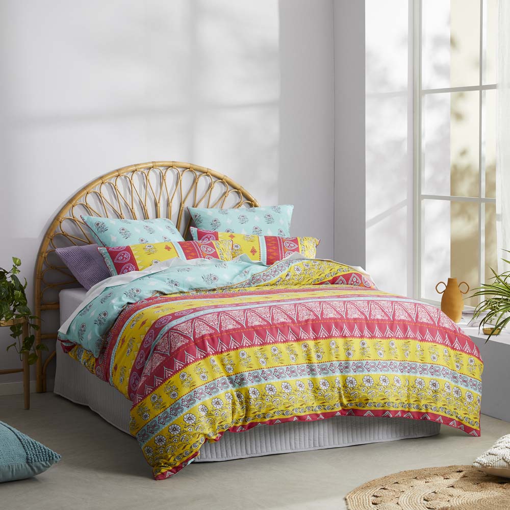 Adhira Summer Quilt Cover Set | Double Bed