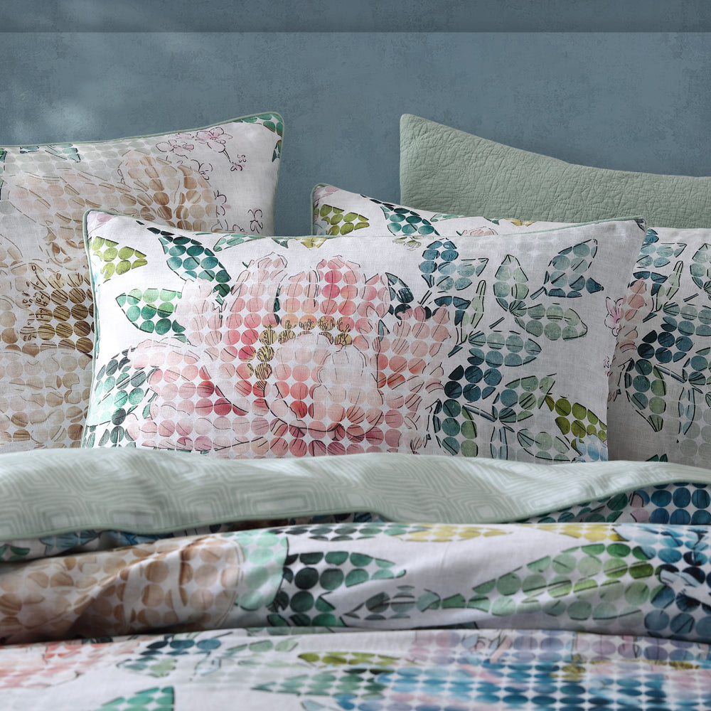 Logan and Mason Aubrie Quilt Cover Set Pillow | My Linen