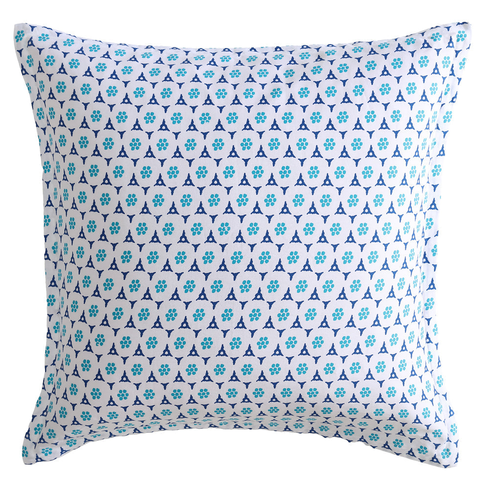Avalon Blue European Pillowcase