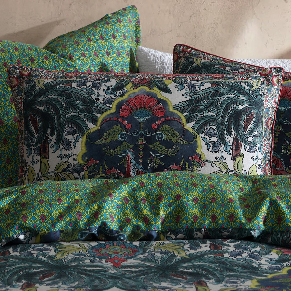 Logan and Mason Breewood Quilt Cover Set Detail | My Linen