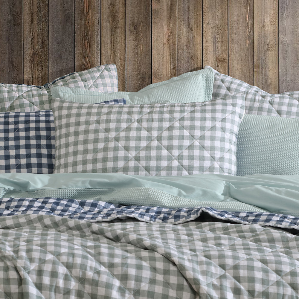 Logan and Mason Camillo Coverlet Standard | My Linen