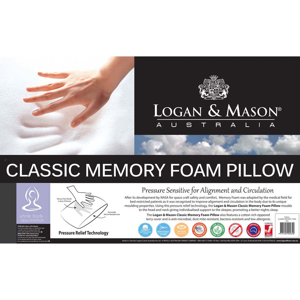 Classic Memory Foam Pillow