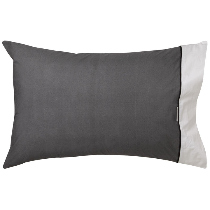 Essex Charcoal Quilt Cover Set | King Bed