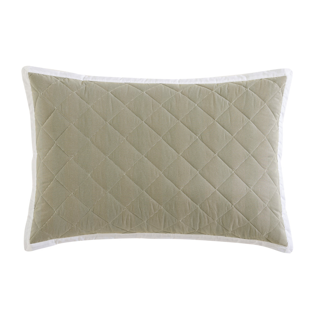 Essex Olive Pillowsham Pair | 2 Pack