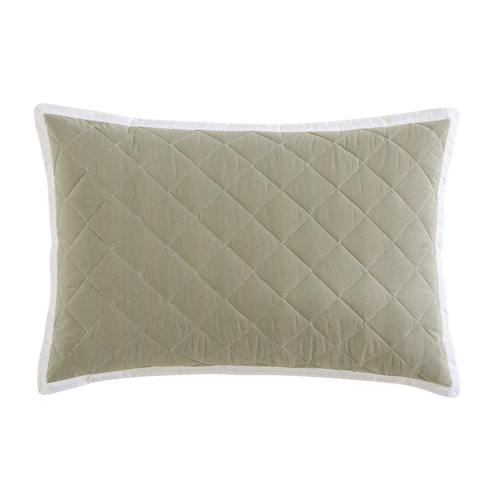 Essex Olive Pillowsham Pair | 2 Pack