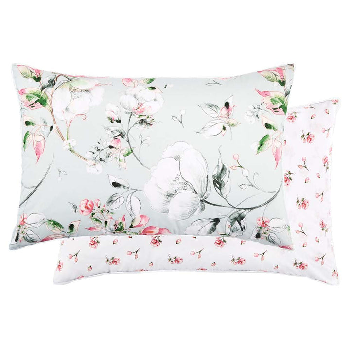Gracie Sage Quilt Cover Set | Super King