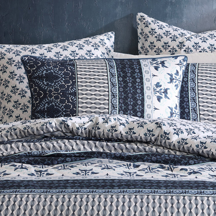 Into The Blue Quilt Cover Set | Queen Bed