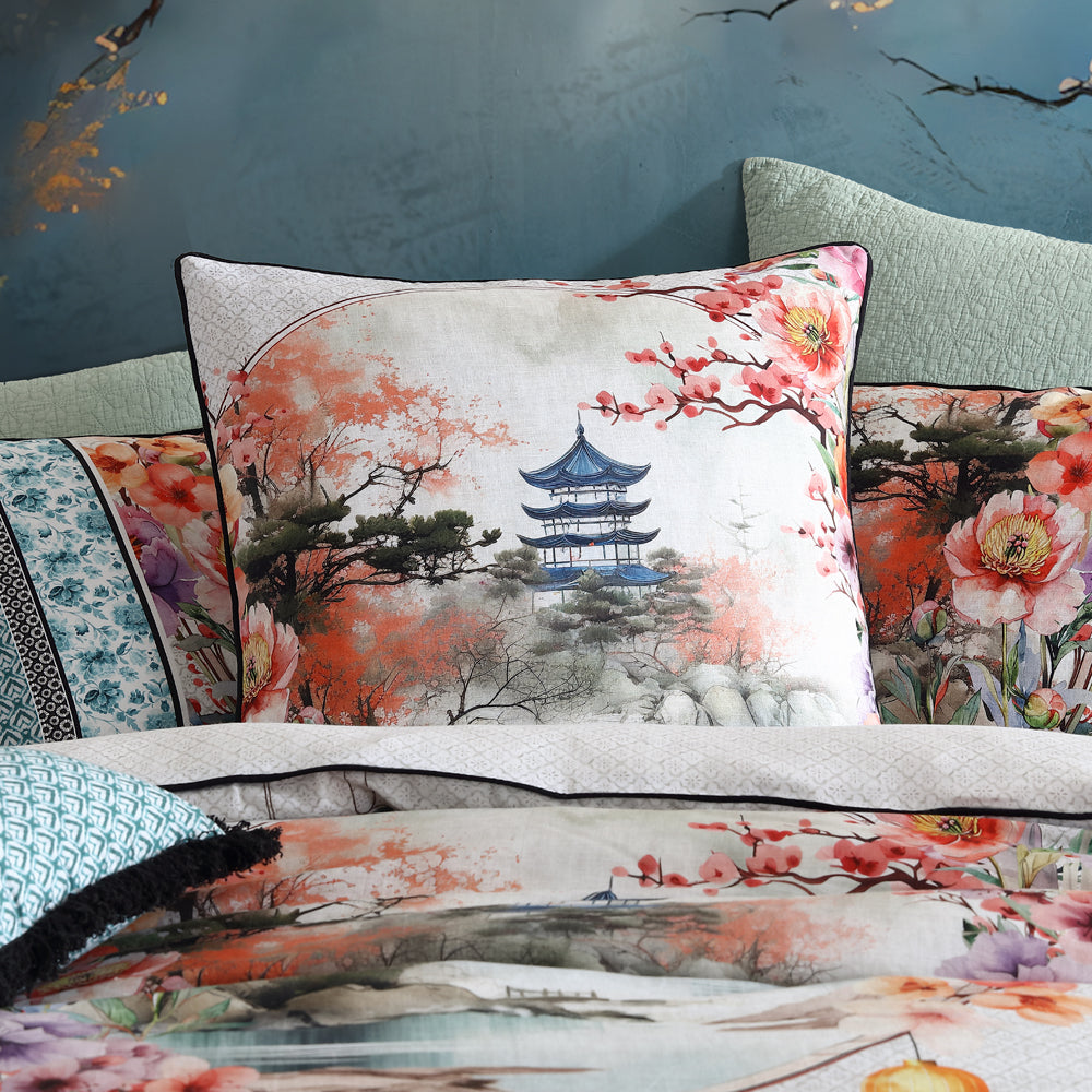 Logan and Mason Kaida European Pillowcase Lifestyle | My Linen