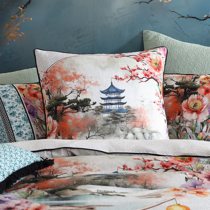 Logan and Mason Kaida European Pillowcase Lifestyle | My Linen