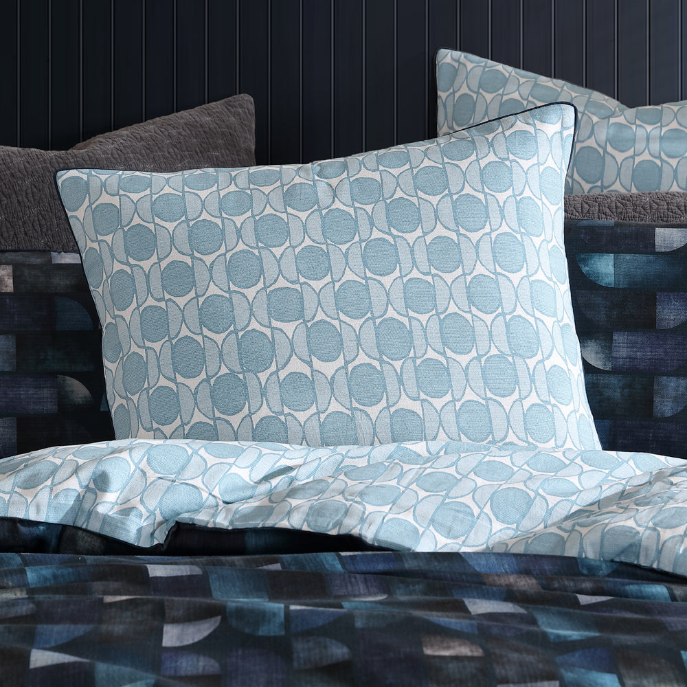 Logan and Mason Keanu European Pillowcase Lifestyle | My Linen
