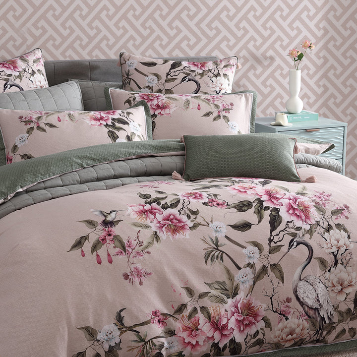 Lisha Rose Quilt Cover Set | Super King