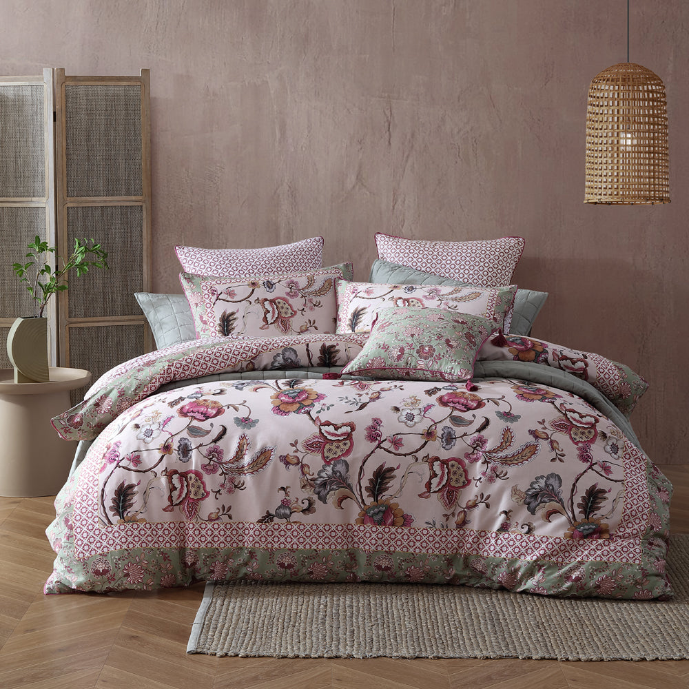 Lorelai Rose Quilt Cover Set | Super King