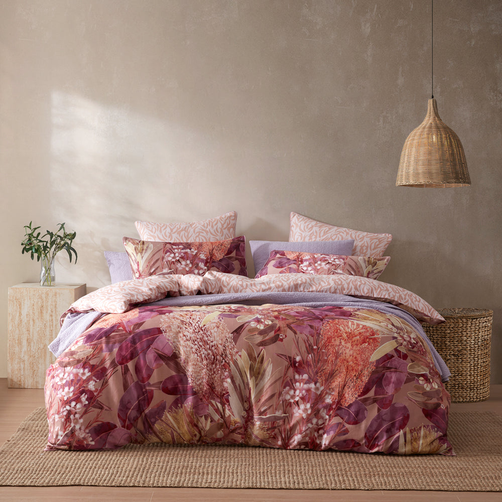 Logan and Mason Marla Rose Quilt Cover Set | My Linen
