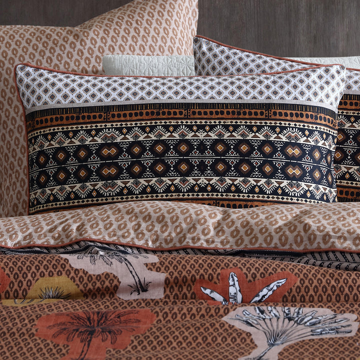 Logan and Mason Meekah Quilt Cover Set Pillow | My Linen