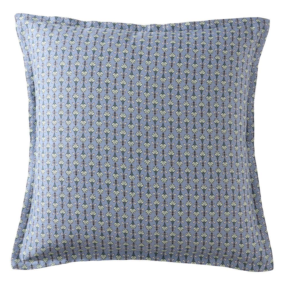 Logan and Mason Priya Pine European Pillowcase | My Linen
