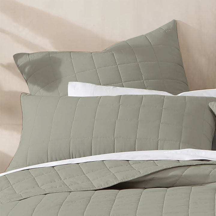Rhodes Moss Pillowsham Pair | 2 Pack