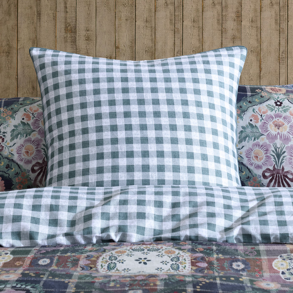Logan and Mason Sabina Quilt Cover Set European | My Linen