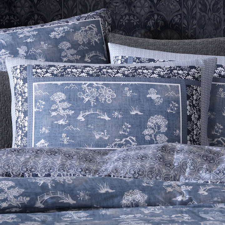 Logan and Mason Sakura Quilt Cover Set Standard | My Linen