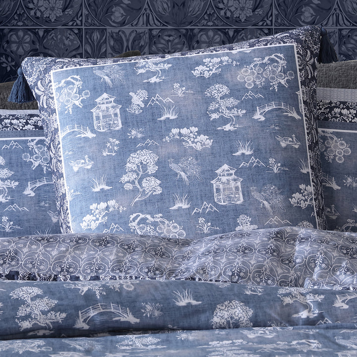 Logan and Mason Sakura Quilt Cover Set European | My Linen