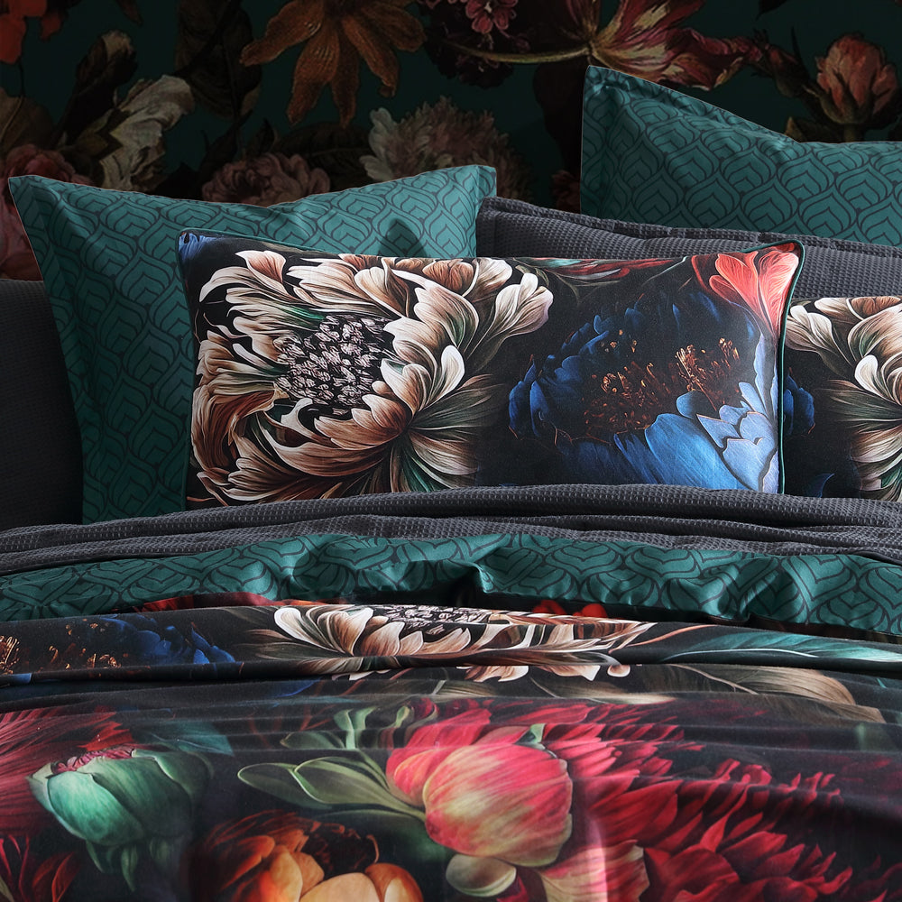 Secret Garden Green Quilt Cover Set | King Bed