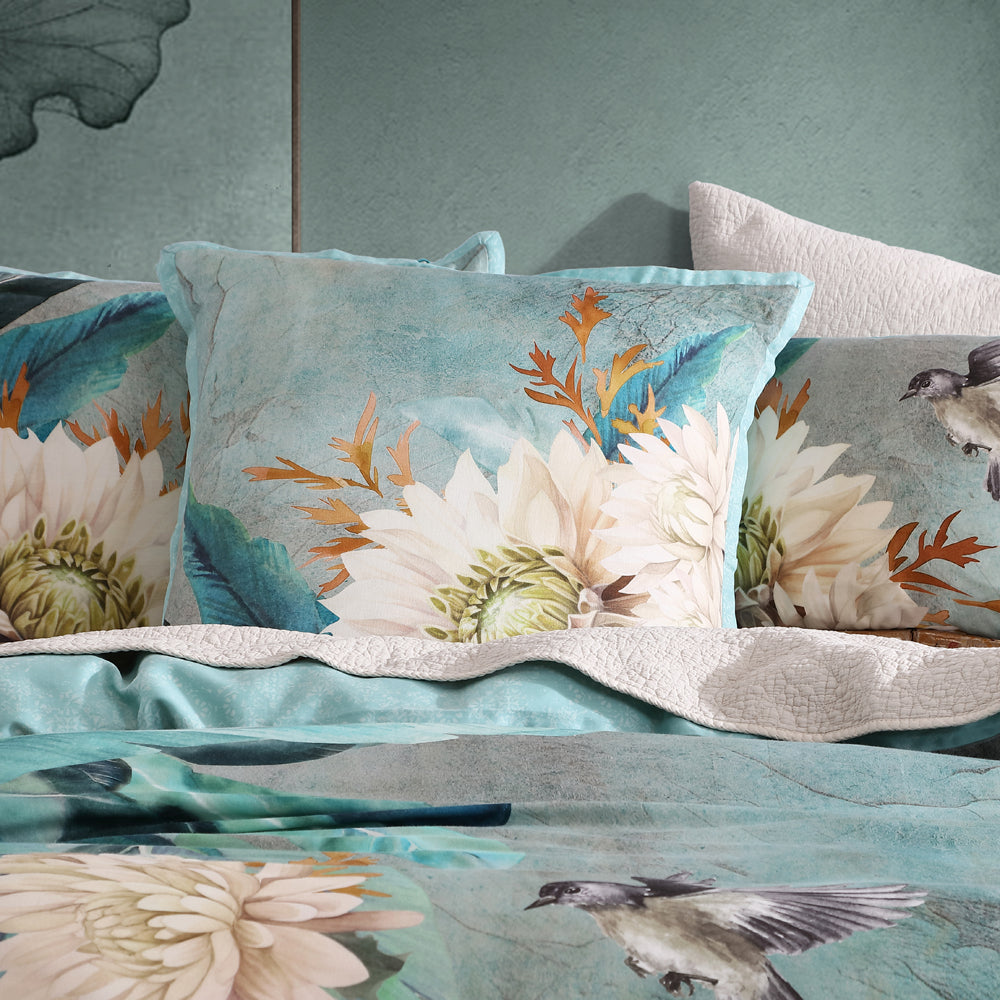 Logan and Mason Sookie Quilt Cover Set European | My Linen