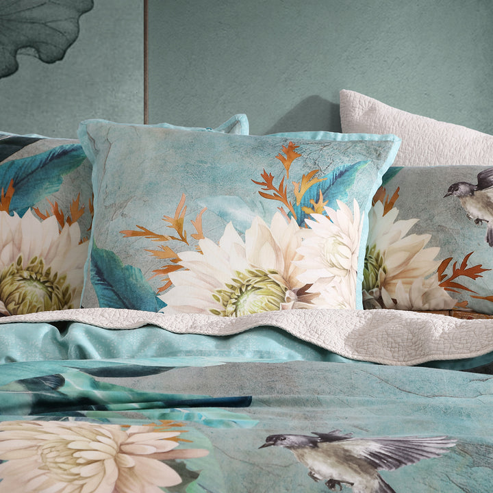 Logan and Mason Sookie Quilt Cover Set European | My Linen