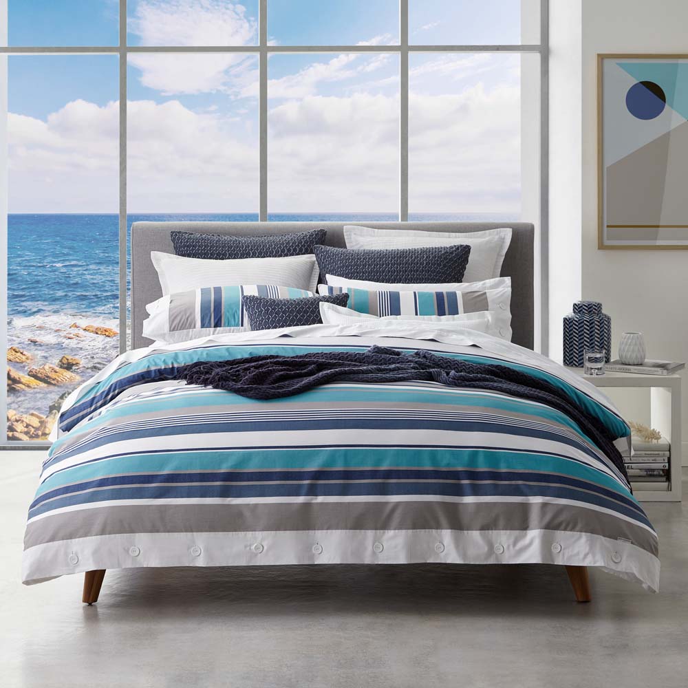 Trent Lagoon Quilt Cover Set | Super King