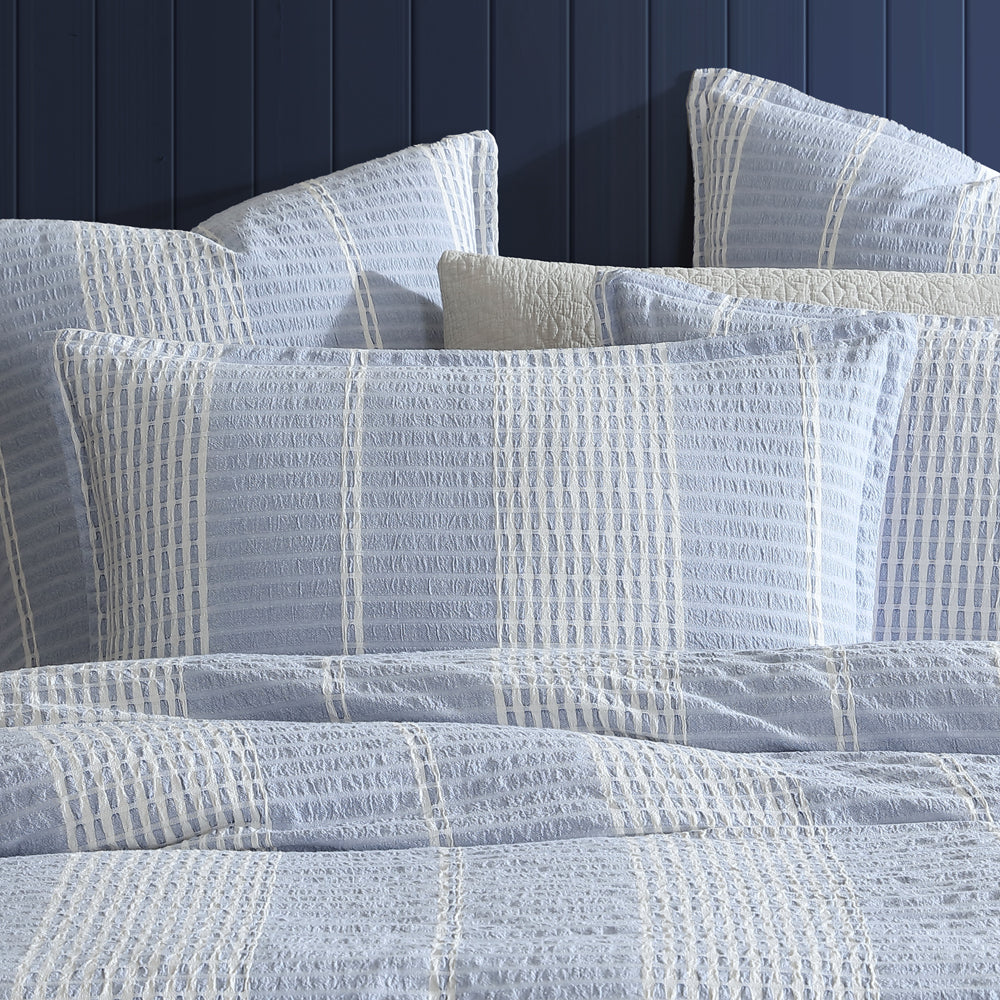 Platinum Logan and Mason Hurley Slate Quilt Cover Set Pillow | My Linen